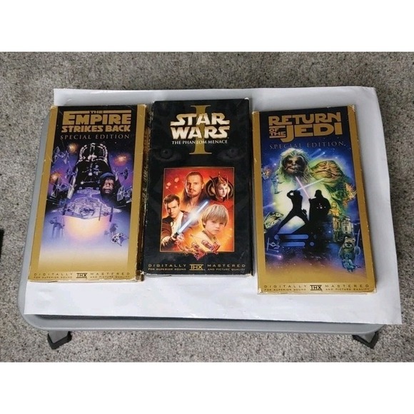 Other - Star Wars VHS Special Edition Empire Strikes Back Return of The Jedi Phantom Men